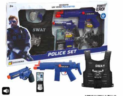 FORTI EROI - SET TRAVESTIMENTO POLIZIA