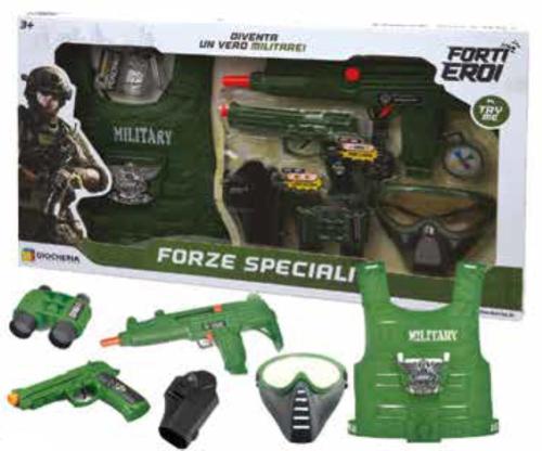 FORTI EROI - SET TRAVESTIMENTO FORZE SPECIALI