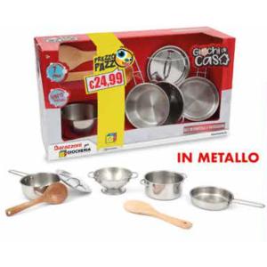 PREZZO PAZZO GIOCHI DI CASA - SET DI PENTOLE E ACCESSORI
