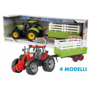 FAST WHEELS - TRATTORE CON RIMORCHIO - GRANDE 4 MOD