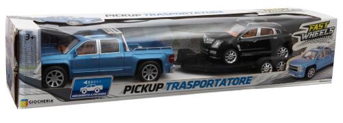 FAST WHEELS - PICK UP A FRIZIONE CON CARRELLO 2 COLORI