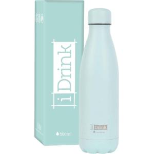 BORRACCIA BOTTIGLIA TERMICA 500 ML VERDE PASTELLO