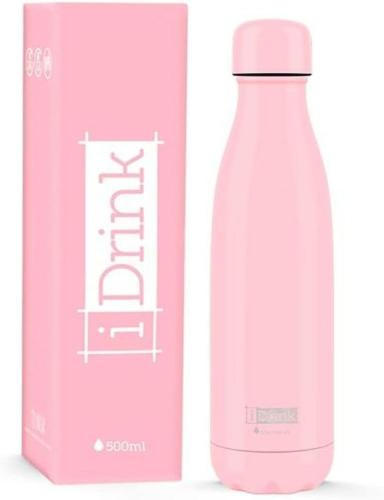 BORRACCIA BOTTIGLIA TERMICA 500 ML ROSA PASTELLO