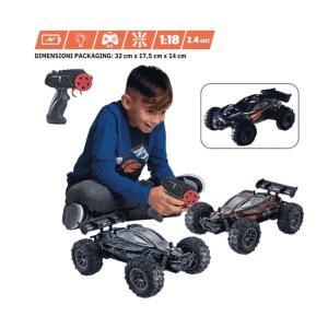 URBAN CITY AUTO LAMPO CROSS KART RC - SCALA 1:18 - 2 COLORI ASSORTITI