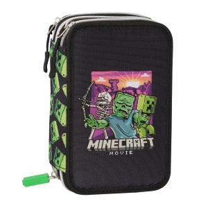 ASTUCCIO CORREDO 3 ZIP MINECRAFT MOVIE IL FILM