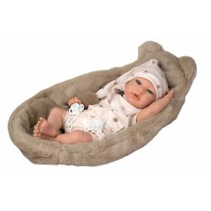 ARIAS - BAMBOLA REBORN LIDIA BEBÈ 38 CM CORPO MORBIDO