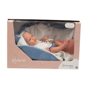 ARIAS - BAMBOLA REBORN ALEX 38 CM AZZURRO CORPO VINILE 98091