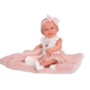 ARIAS - BAMBOLA ZOE BEBÈ NUOVA BALLERINA 42 CM CORPO VINILE