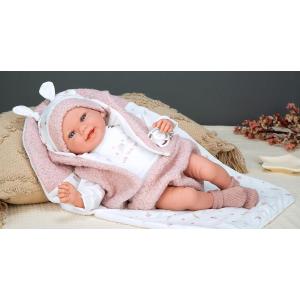 ARIAS - BAMBOLA DALILA BEBÈ 40 CM CORPO MORBIDO CON PESO