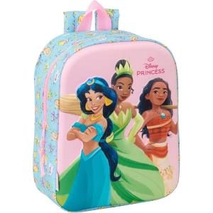 MINI ZAINETTO ASILO 3D DISNEY PRINCESS - PRINCIPESSE