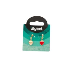 LILYBEL ORECCHINI RED - ASSORTITI IN DUE MODELLI