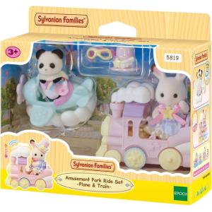 SYLVANIAN FAMILIES VEICOLI DA SOGNO - AEREO E TRENO
