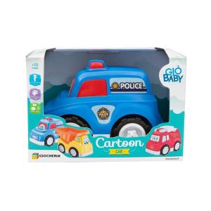 GIO' BABY - CARTOON CAR - ASSORTITO 3 MODELLI