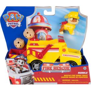 PAW PATROL VEICOLO TEMATIZZATO FIRE RESCUE - RUBBLE