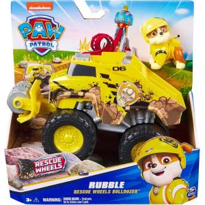PAW PATROL VEICOLO TEMATIZZATO RESCUE WHEELS - RUBBLE