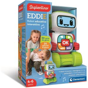 SAPIENTINO - ROBOT EDUCATIVO INTERATTIVO EDDIE 4-6 ANNI