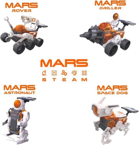 MARS - STEAM SPACE PROGRAM 4 IN 1 ROBOT