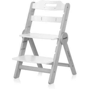 SEGGIOLONE PER BAMBINI IN LEGNO CACAO SEGGIOLINO PER SCALE POGGIAGAMBE, COLORAZIONE:GRIGIO