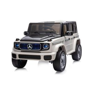 AUTO ELETTRICA 12V MERCEDES G63 AMG BIANCO SEDILI IN PELLE