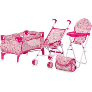 3IN1 TRIXY PASSEGGINO SEGGIOLONE BORSA BOX, :ROSA