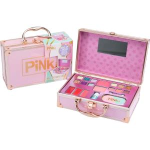 PINK IT MAKE UP TRAVEL CASE VALIGETTA CON SPECCHIO E SET DA TRUCCHI
