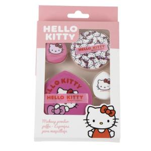 TRUCCO MAKE UP HELLO KITTY - SET SPUGNE PER TRUCCO