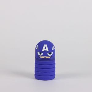ASTUCCIO SILICONE MULTIFUNZIONE 3D MARVEL AVENGERS - CAPITAN AMERICA