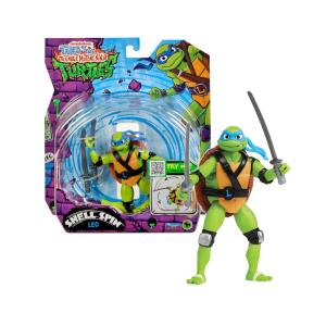 TMNT TARTARUGHE NINJA PERSONAGGI SHELL SPIN - LEONARDO
