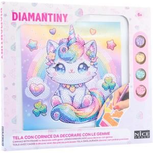 DIAMANTINY KAWAII UNICORN QUADRETTO 5
