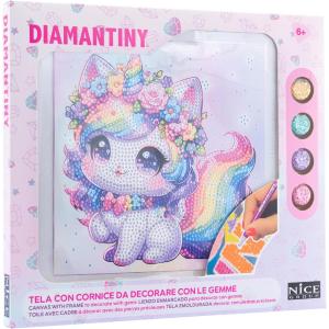 DIAMANTINY KAWAII UNICORN QUADRETTO 4