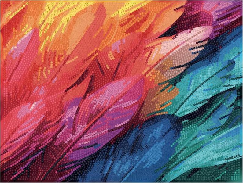 DIAMANTINY QUADRO FULL COLORS PIUME