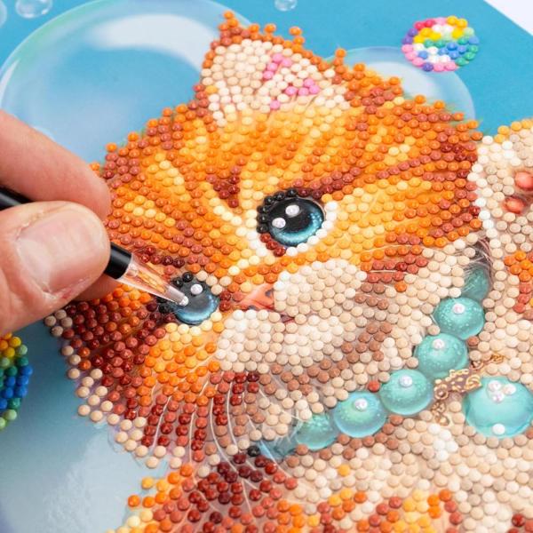 DIAMANTINY LEVEL UP GATTO ROSSO