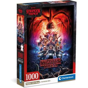 PUZZLE 1000 PZ STRANGER THINGS NETFLIX CON POSTER INCLUSO - 70X50 CM