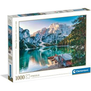PUZZLE 1000 PZ HIGH QUALITY COLLECTION EMERALD LAKE BRAIES LAGO DI BRAIES