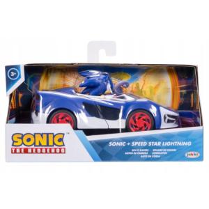 SONIC PERSONAGGI 6 CM CON REV UP RACER - SONIC E SPEED STAR LIGHTNING - 428234