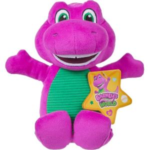 PELUCHE DINOSAURO IL MONDO DI BARNEY ROSA - HVF39