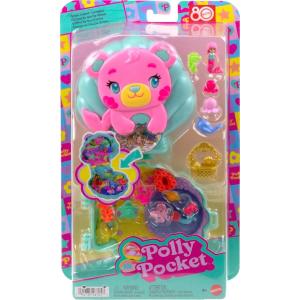 POLLY POCKET - COFANETTI DEI SEGRETI - GLITTER ISLAND COMPACT - JGK23 JFG56