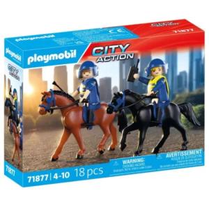 PLAYMOBIL CITY POLIZIOTTI A CAVALLO