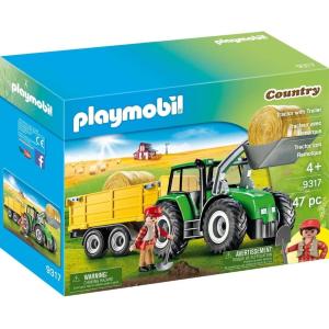 PLAYMOBIL COUNTRY TRATTORE CON CASSONE