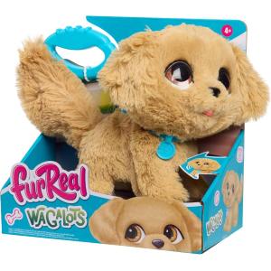 PELUCHE FURREAL - WAG-A-LOTS - GOLDEN RETRIEVER CAGNOLINO INTERATTIVO CON SUONI - 20 CM