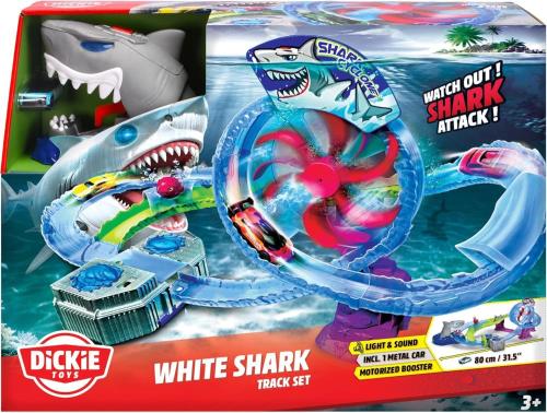 PISAT GO ACTION WHITE SHARK TRACK SET