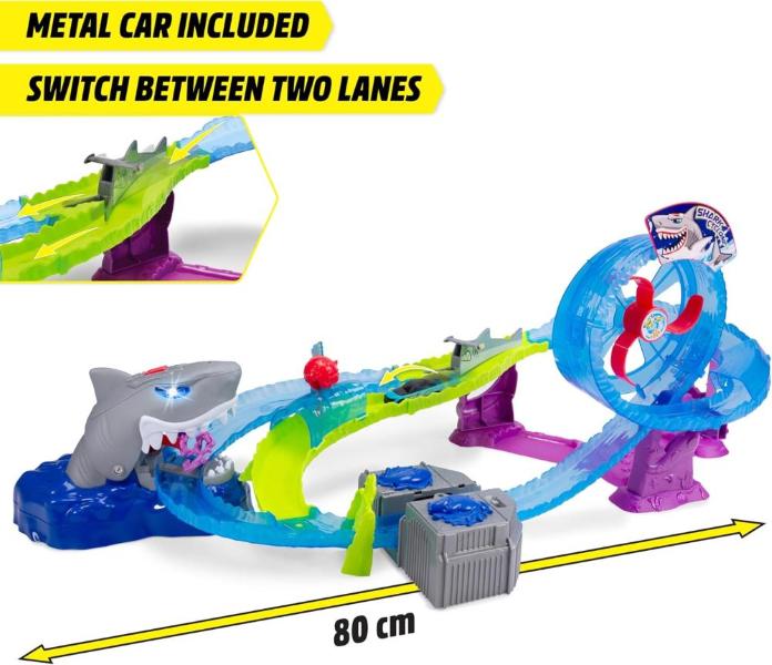 PISAT GO ACTION WHITE SHARK TRACK SET