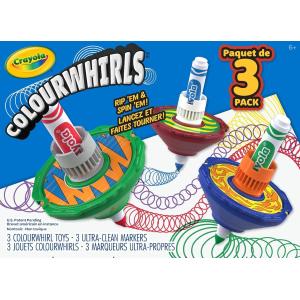 COLOURWHIRLS 3 TROTTOLE DEI COLORI