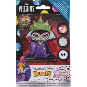 CRYSTAL ART BUDDIES - DISNEY CENERENTOLA - EVIL QUEEN REGINA GRIMILDE - 11 CM