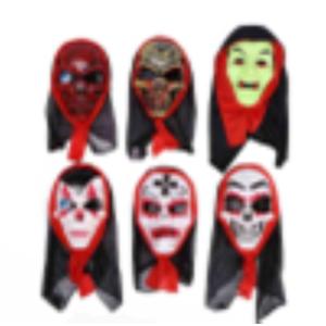 MASCHERA TESCHIO SKULLY CON CAPPUCCIO SOGG ASS