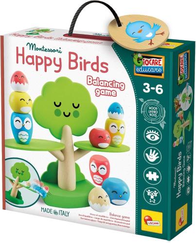 MONTESSORI BABY WOOD TREE BALANCING LEGNO ALBERO