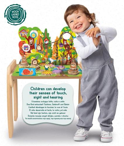 MONTESSORI LEGNO BABY FAIRY TAVOLO MULTI ATTIVITA'