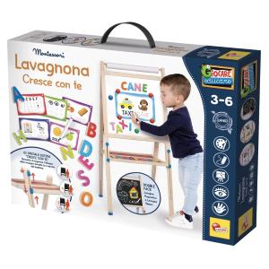 LAVAGNA MONTESSORI LEGNO CRESCE CON TE  