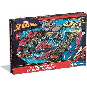 IL TAPPETO PUZZLE GIGANTE INTERATTIVO INTERACTIVE FLOOR SPIDERMAN
