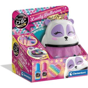 CRAZY CHIC - LOVELY PANDA BALLERINA SET UNGHIE MAKE UP